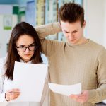 Rozczarowani studenci z kiepskimi wynikami testów