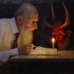 Malowanie sztuki dorosłego człowieka generowane przez AI Obraz przez rawpixel