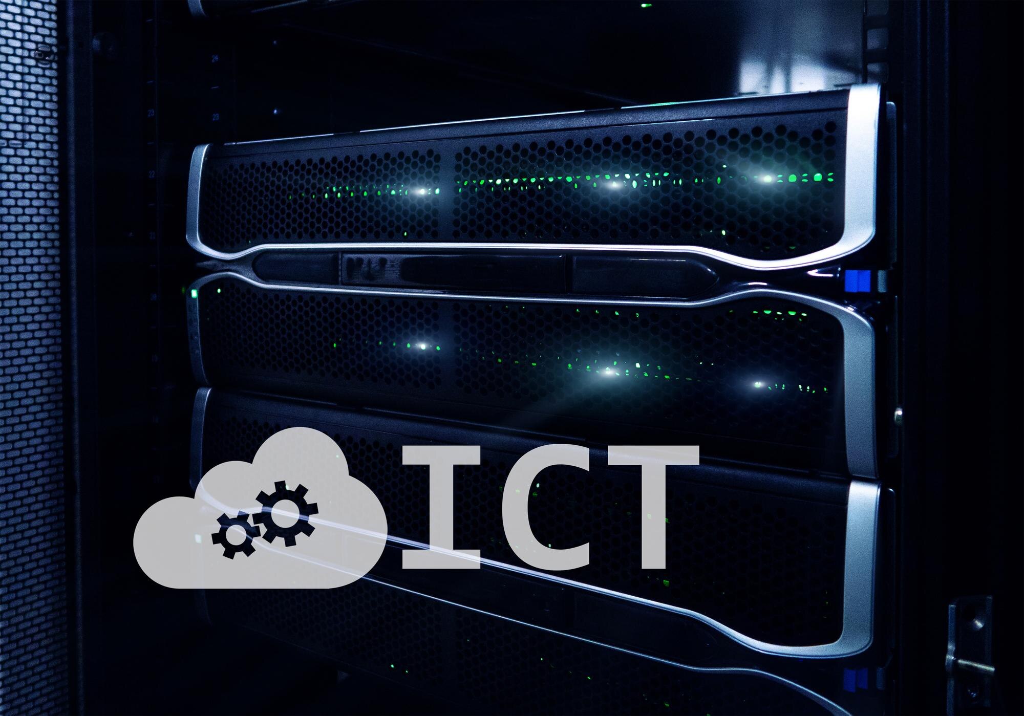 Koncepcja technologii informacyjno-komunikacyjnych ICT na tle serwerowni